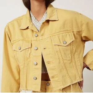 Boyish (brand) Yellow Jean Jacket